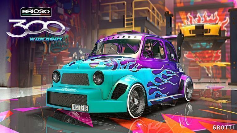 Lo último en GTA Online: Consigue el nuevo Grotti Brioso 300 ancho de Benny's